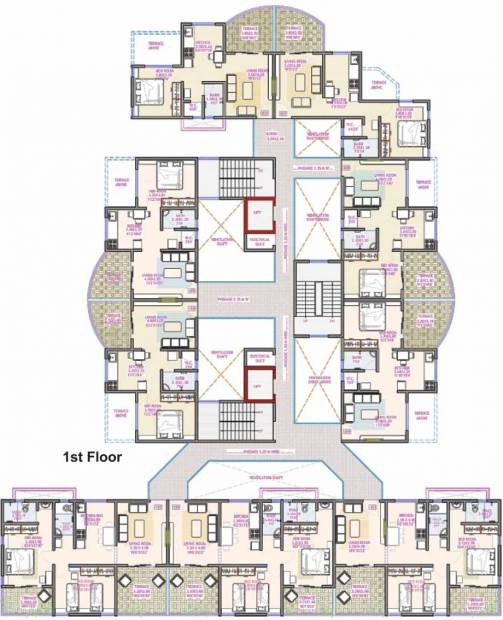  eastern-royale-a-wing Images for Cluster Plan of Kate Moze Eastern Royale