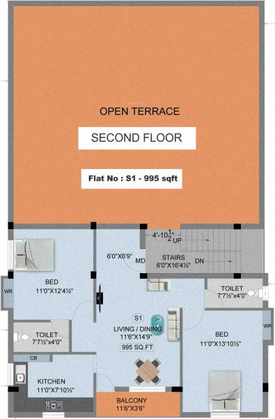 Images for Cluster Plan of Madhuri Sabari Flats