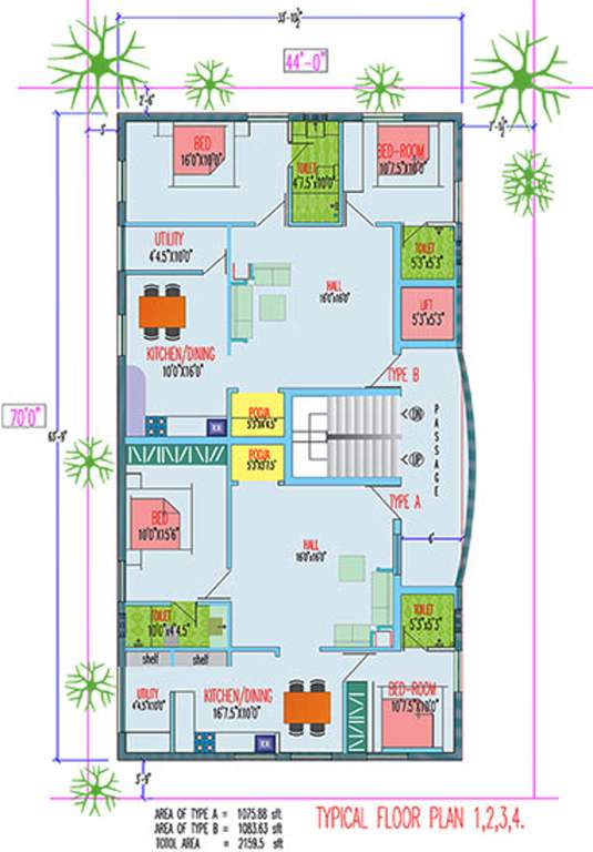 Images for Cluster Plan of Vivega Builders RS Puram