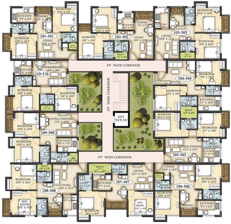 Images for Cluster Plan of Shree Nirmaan Arihant Nirmaan Enclave