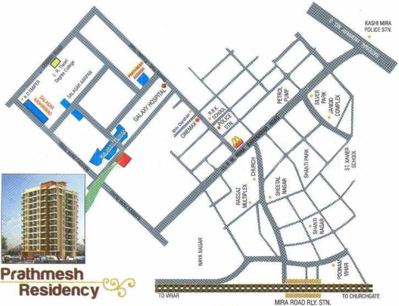 Images for Location Plan of Prathmesh Prathmesh Residency