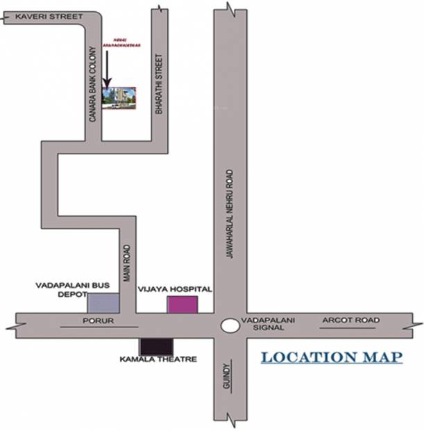  arunachaleswar Images for Location Plan of Newel Arunachaleswar