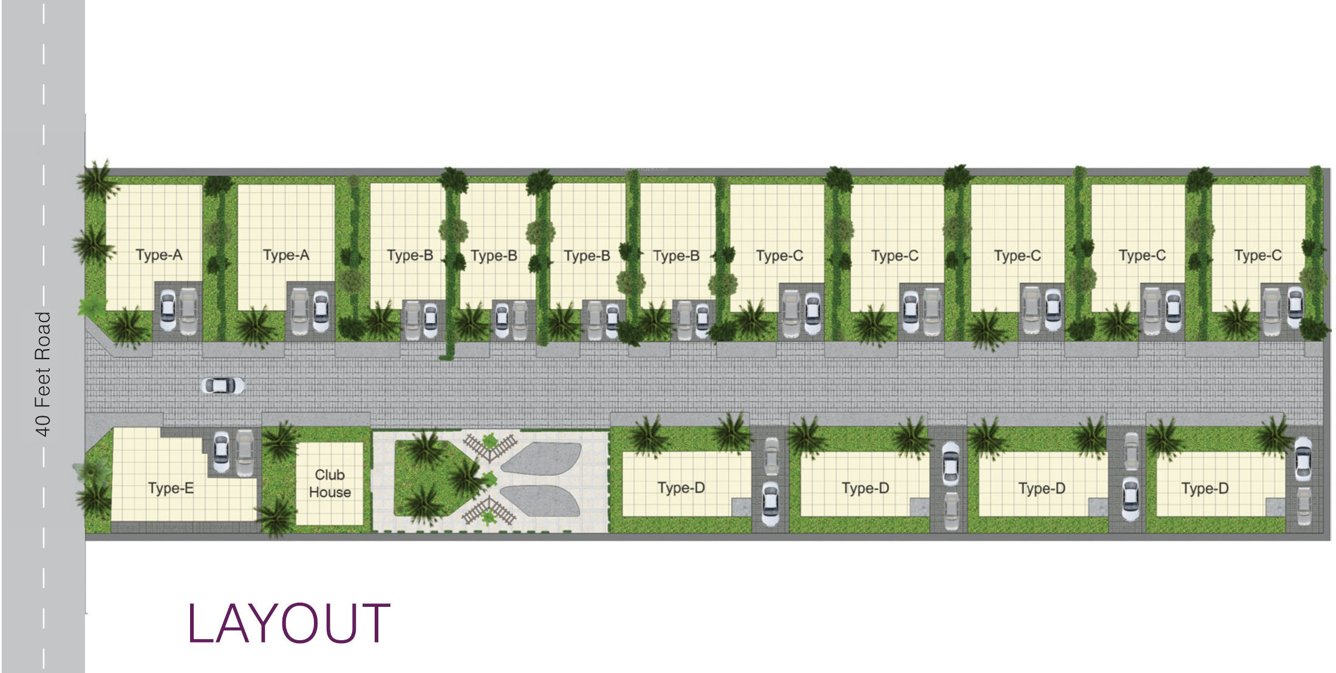 Images for Layout Plan of Brahmha Bauhinia Villas