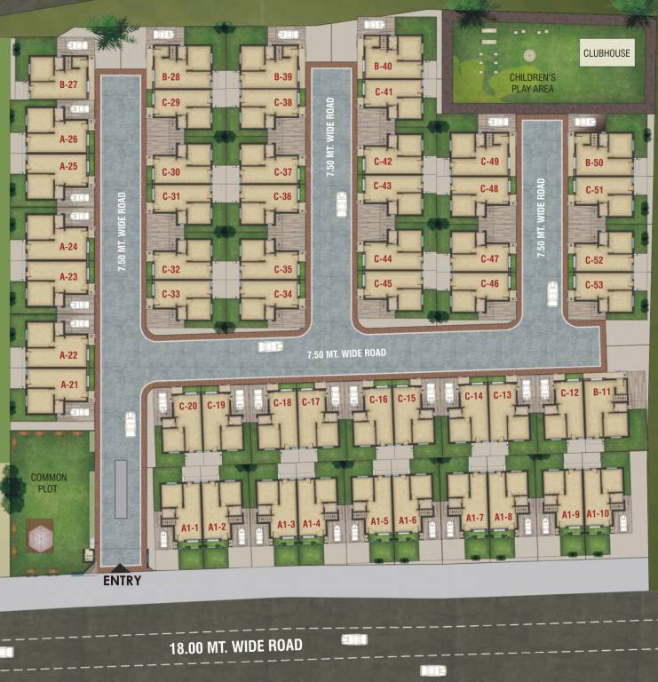 Images for Layout Plan of Aadhya Aura