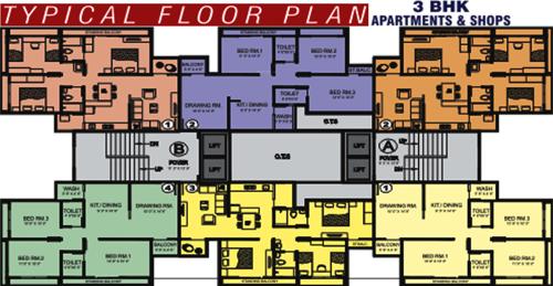 Images for Cluster Plan of Nidhi Kuber Heights