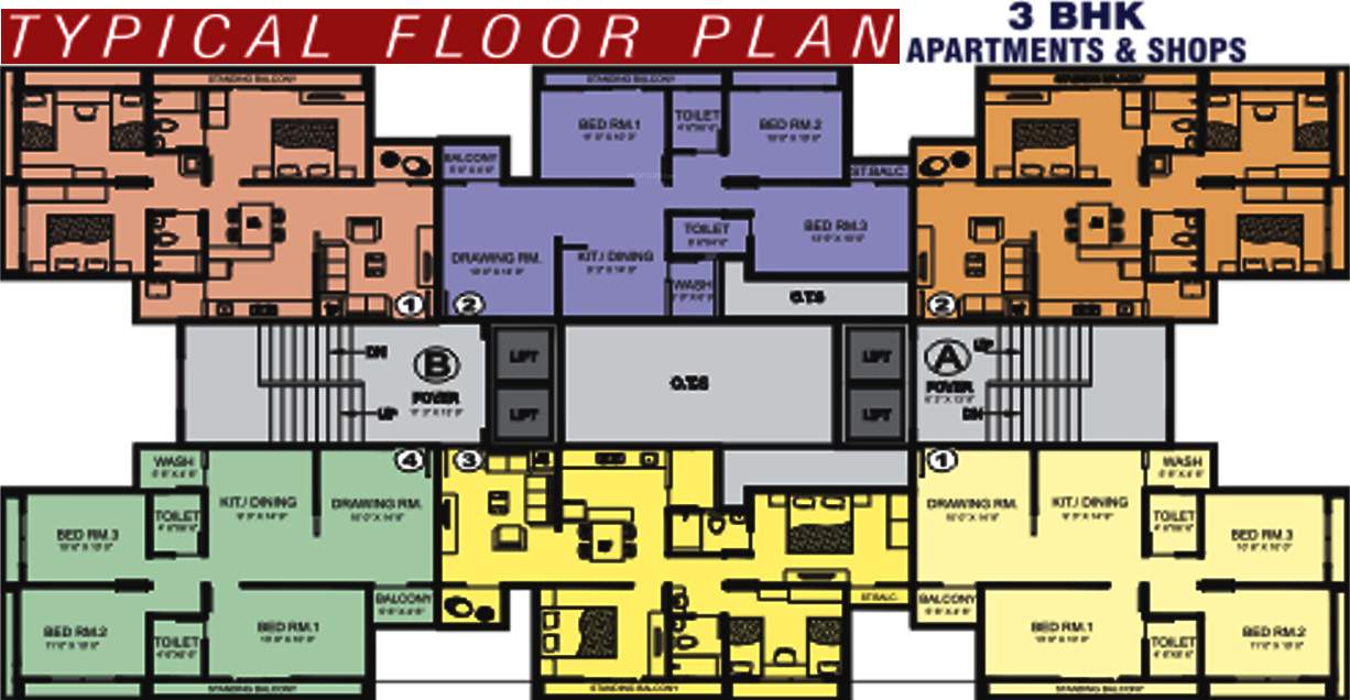 Images for Cluster Plan of Nidhi Kuber Heights
