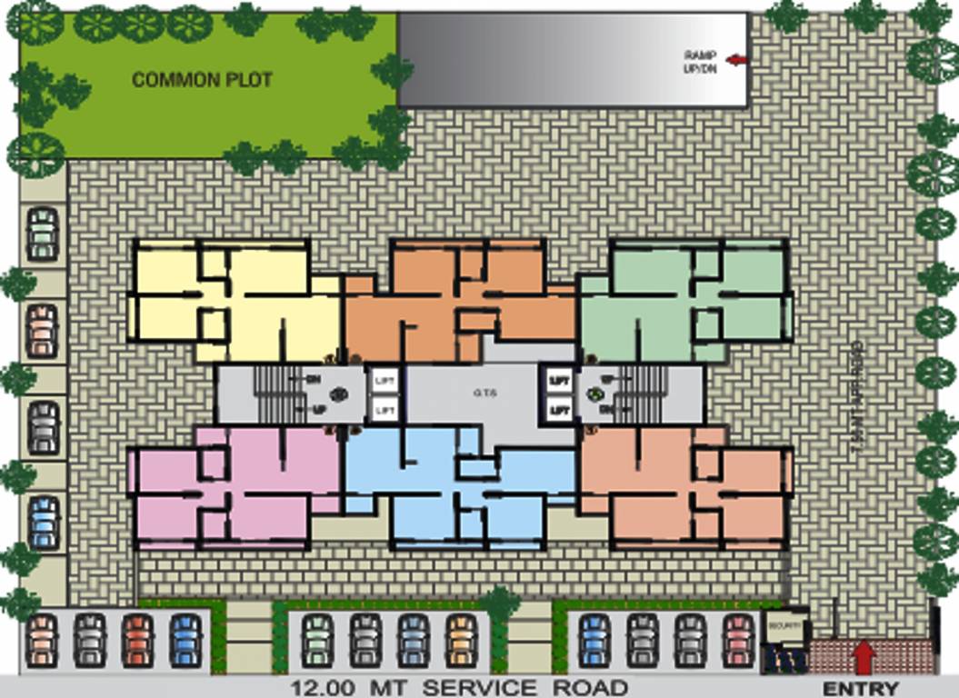 Images for Layout Plan of Nidhi Kuber Heights