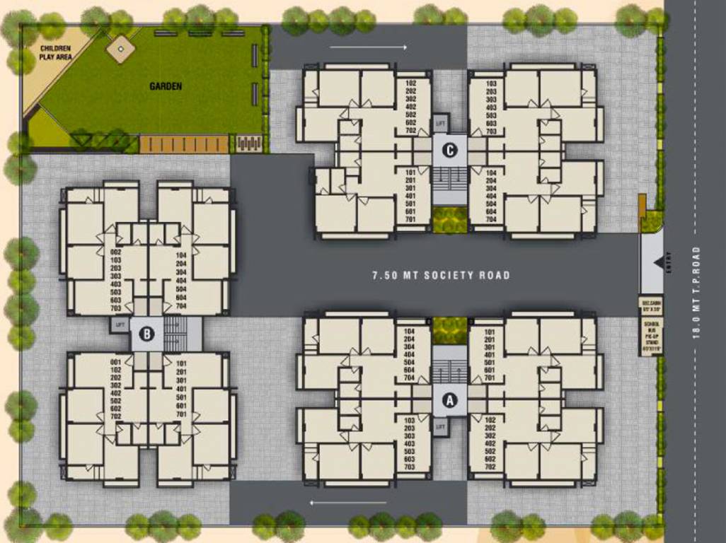 Images for Layout Plan of DB Diwali Elegance