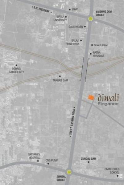 Images for Location Plan of DB Diwali Elegance