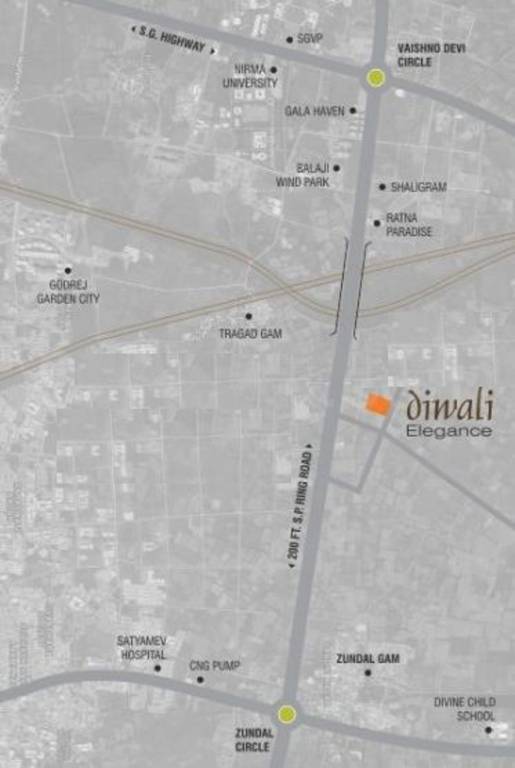 Images for Location Plan of DB Diwali Elegance