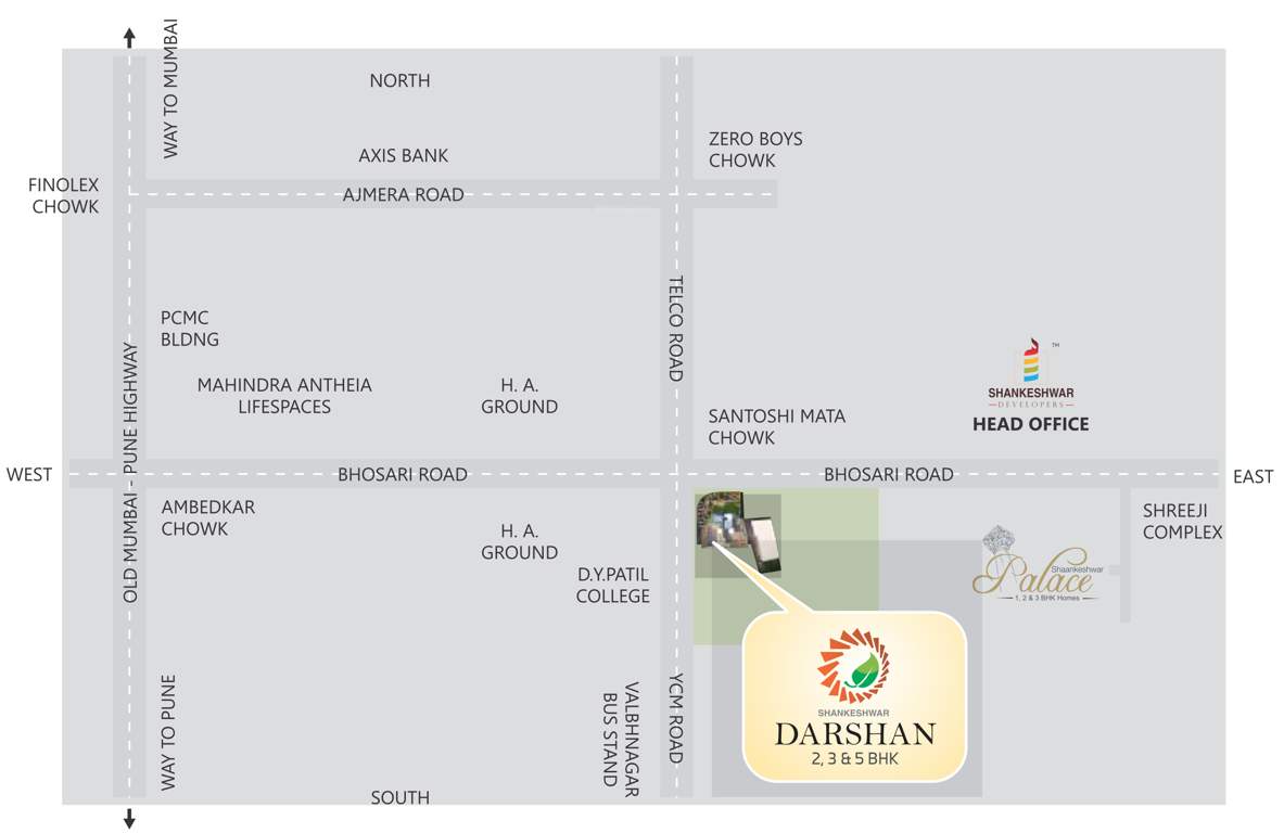darshan Images for Location Plan of Shankeshwar Darshan