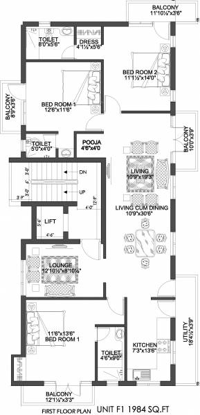 Images for Cluster Plan of ILB Ramesh Homes Sri Sai Krishna