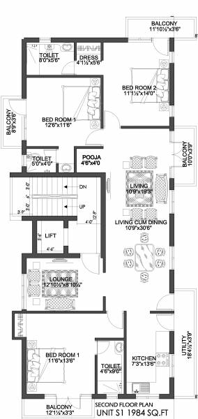 Images for Cluster Plan of ILB Ramesh Homes Sri Sai Krishna