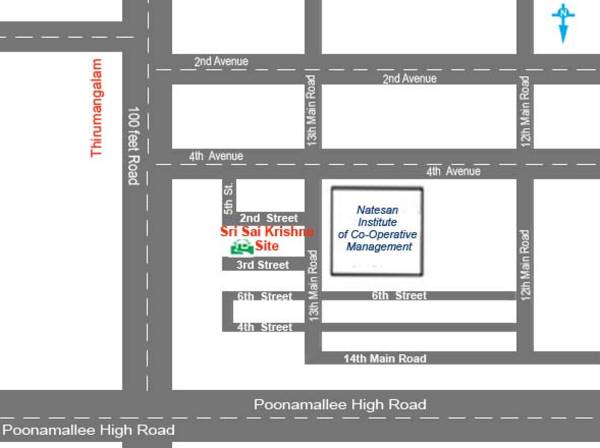 Images for Location Plan of ILB Ramesh Homes Sri Sai Krishna