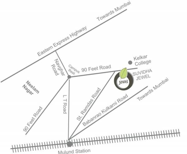 Images for Location Plan of Suvidha Jewel Images for Location Plan of Suvidha Jewel