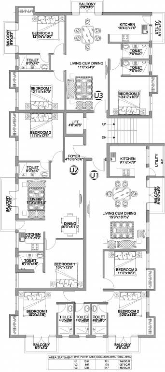 Images for Cluster Plan of ILB Ramesh Homes Oasis