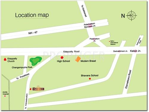  eminence Images for Location Plan of Skyline Eminence