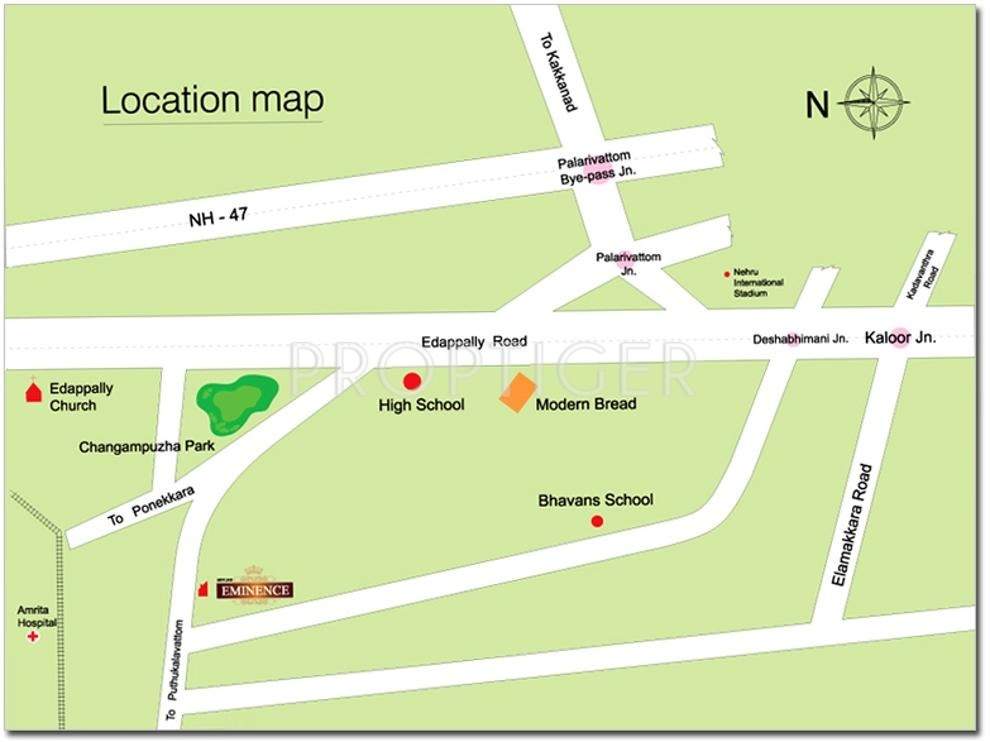 eminence Images for Location Plan of Skyline Eminence