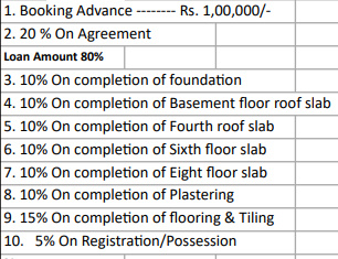 maple-square-a Construction Linked Payment (CLP) Payment Plan