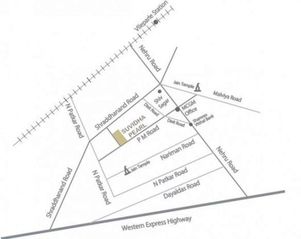  pearl Images for Location Plan of Suvidha Pearl