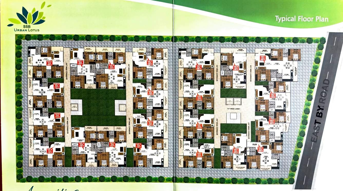  urban lotus Block A Cluster Plan