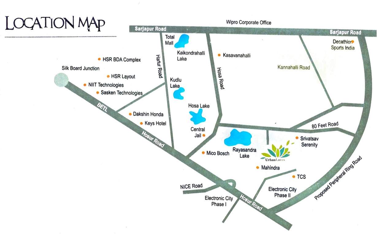  urban lotus Location Plan