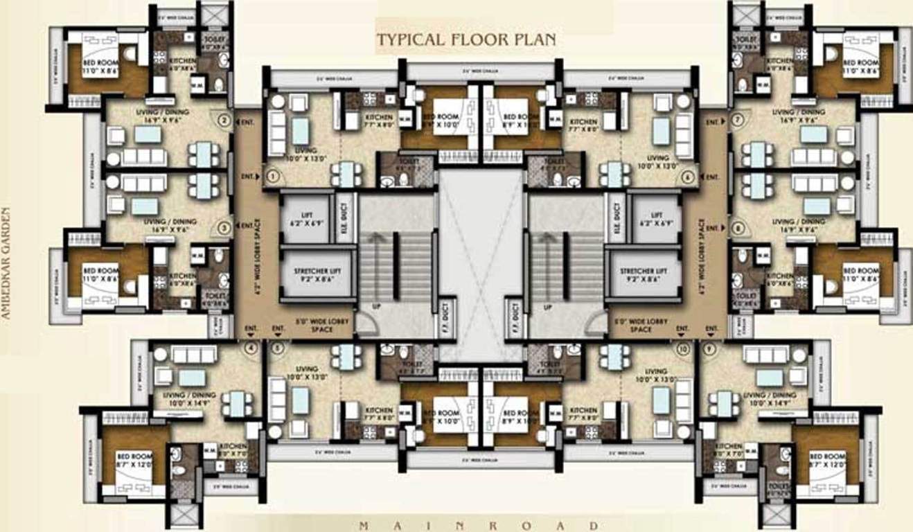 Images for Cluster Plan of Sai Rayan Park
