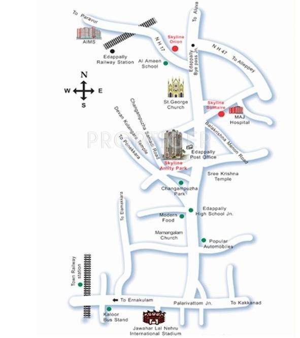  amity park Images for Location Plan of Skyline Amity Park