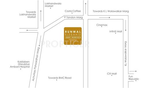 Images for Location Plan of Runwal Elegante elegante Images for Location Plan of Runwal Elegante