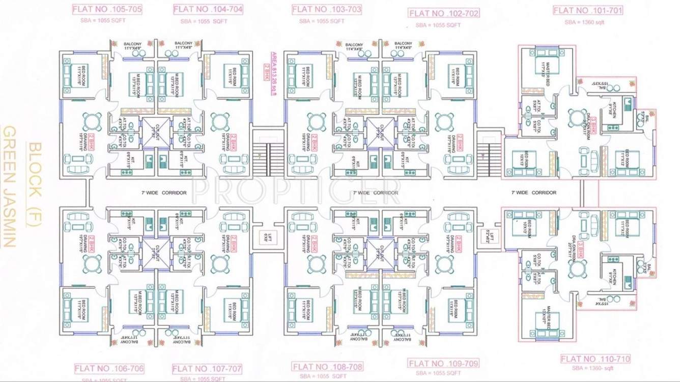 Images for Cluster Plan of Green India Pariwar Green Jasmin