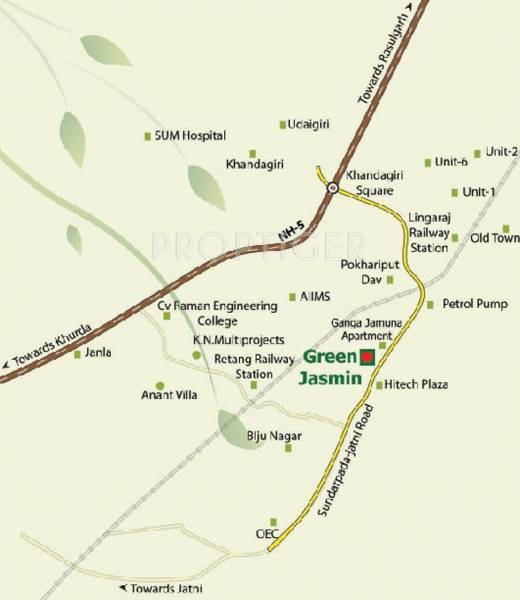 Images for Location Plan of Green India Pariwar Green Jasmin