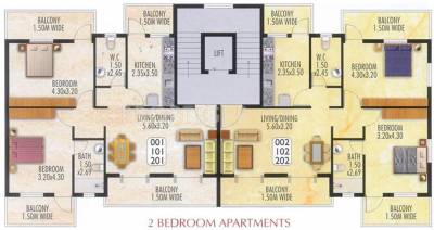 Block-A Cluster Plan splendor Block-A Cluster Plan
