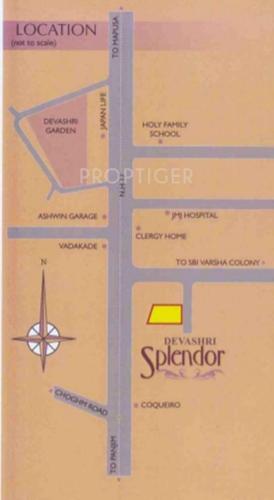  splendor Images for Location Plan of Devashri Splendor