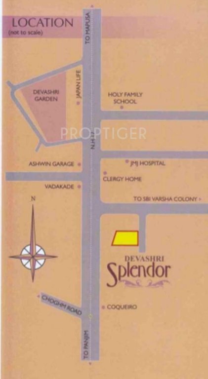  splendor Images for Location Plan of Devashri Splendor