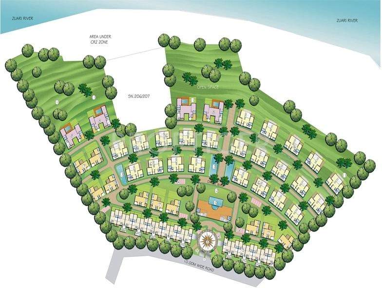  aqua bay Images for Layout Plan of Anand Aqua Bay