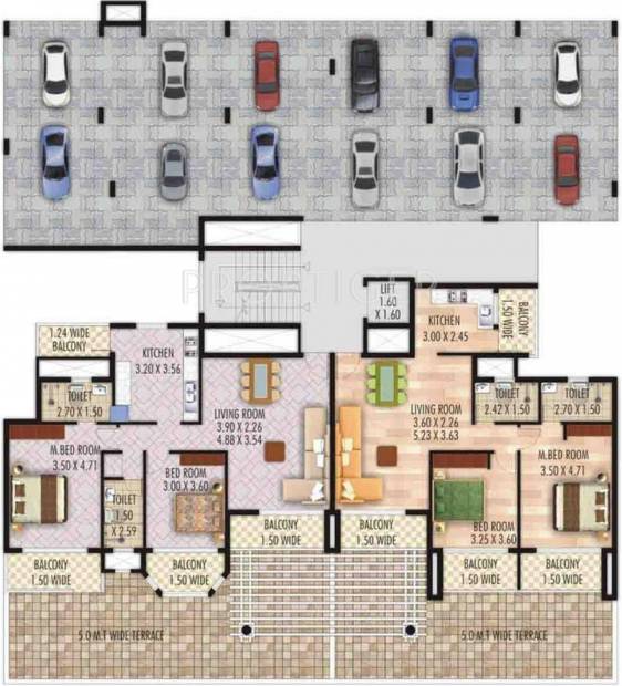 Images for Cluster Plan of Nitin Socorro Gardens