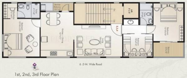 Images for Cluster Plan of Janaki Shri Sadguru Apartment
