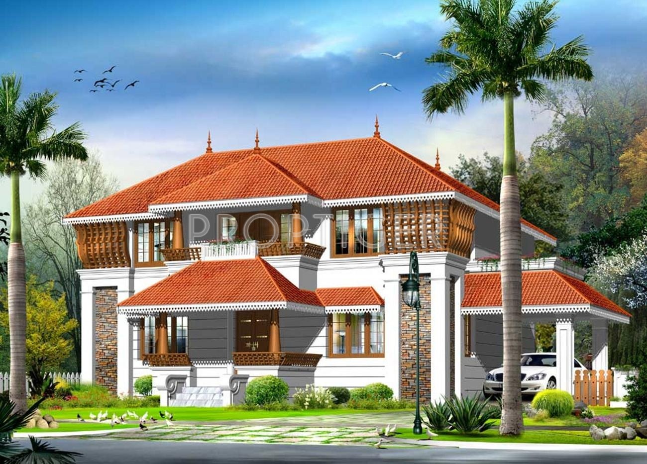 Villas in Kochi Kent Nalukettu Palm Villas in Kakkanad Kochi Price 