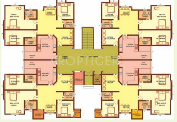 Images for Cluster Plan of K P Varkey and V S Builders Golden Gate Images for Cluster Plan of K P Varkey and V S Builders Golden Gate
