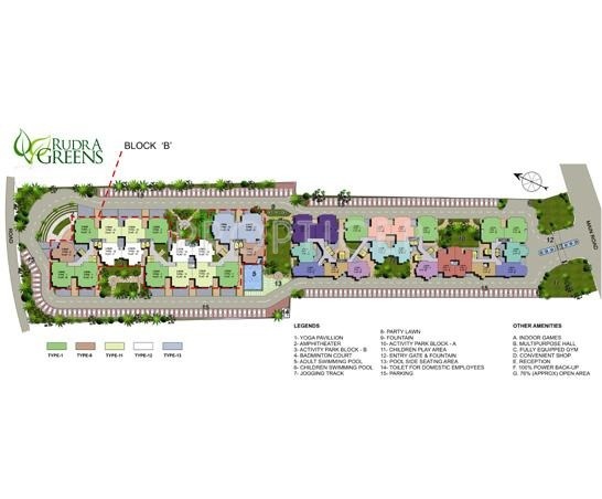 Images for Site Plan of Rudra Rudra Greens