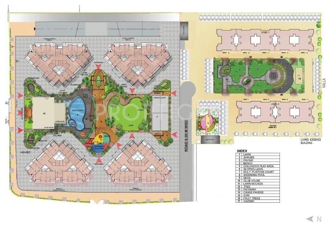  spring grove Images for Layout Plan of Lokhandwala Spring Grove