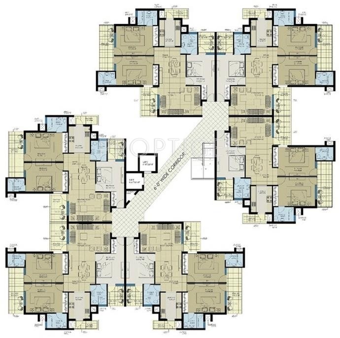 Images for Cluster Plan of NH Matcon Aero Homes