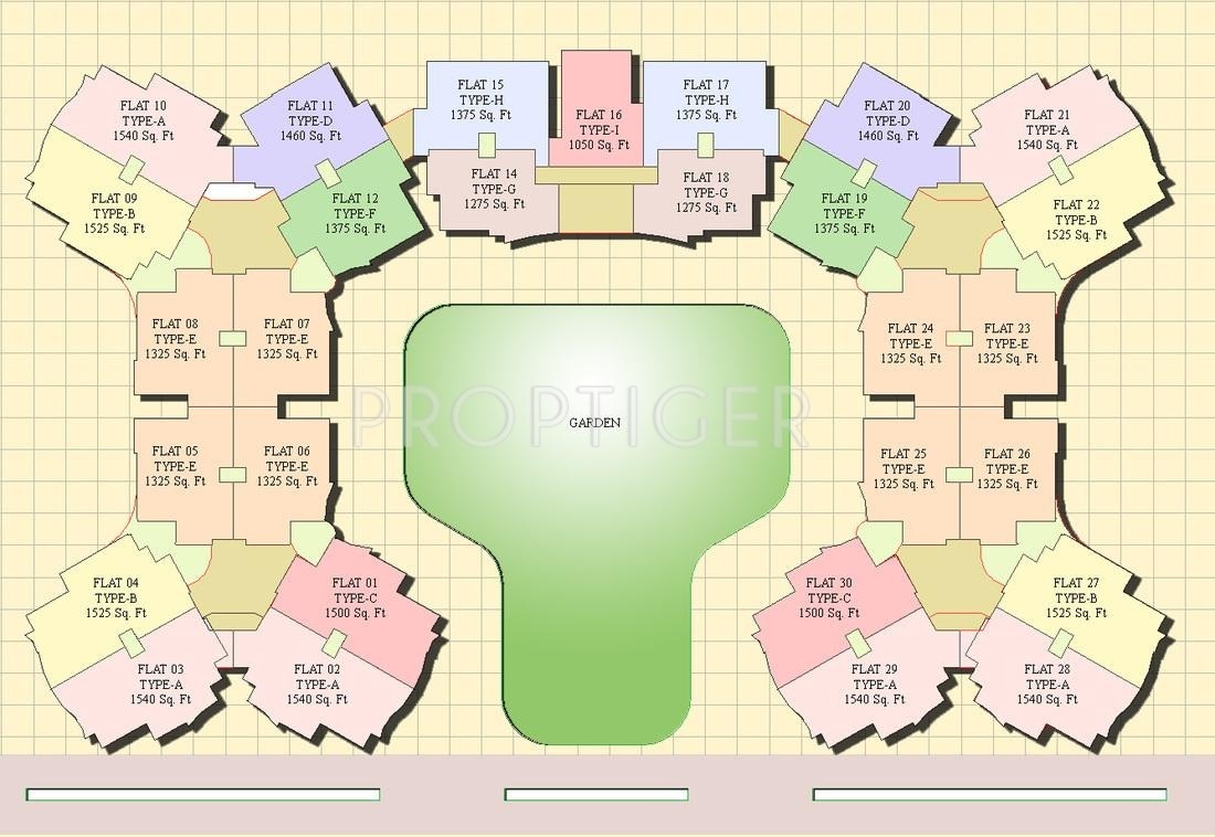 Images for Cluster Plan of Neoteric Gulmohar City