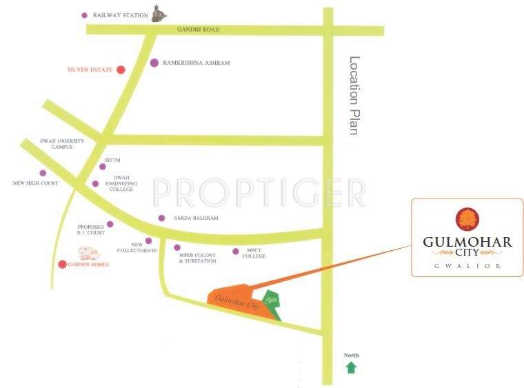  gulmohar city Images for Location Plan of Neoteric Gulmohar City