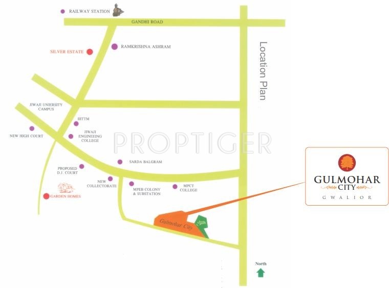  gulmohar-city Images for Location Plan of Neoteric Gulmohar City