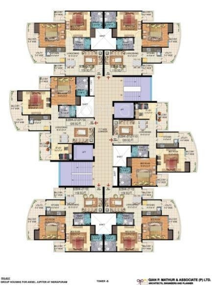  jupiter Tower-A(Ruby) Cluster Plan