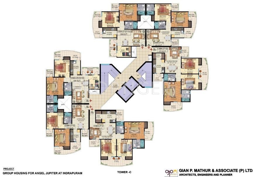 jupiter Tower A(Ruby) Cluster Plan
