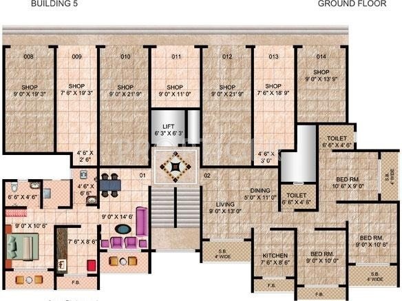greenwoods Images for Cluster Plan of Mohan Greenwoods