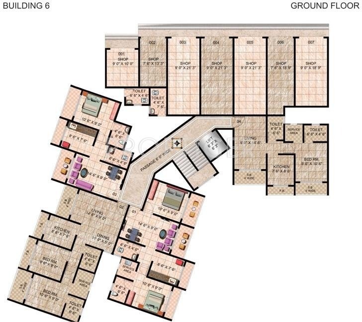 greenwoods Images for Cluster Plan of Mohan Greenwoods