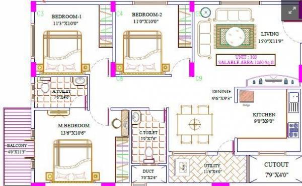  sv-paradise SV Paradise Cluster Plan